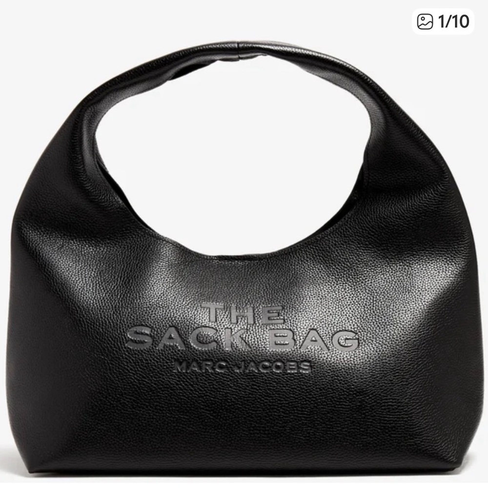 Marc Jacobs The Sack Bag in black. No returns